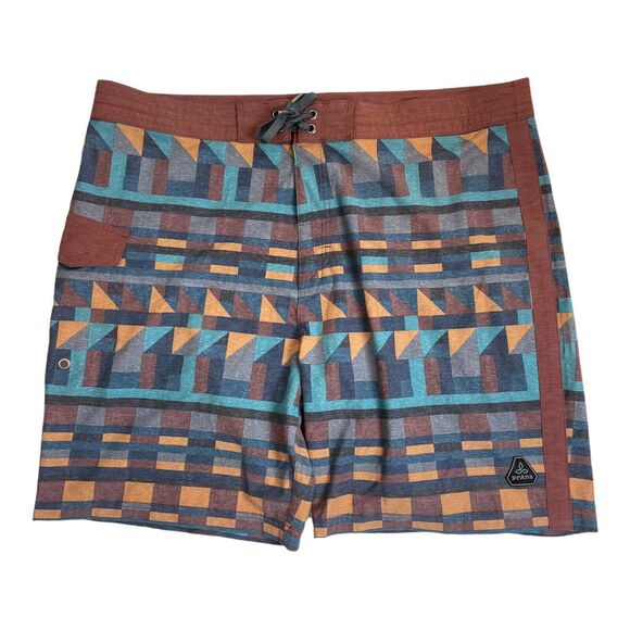 prana sander board shorts Upf 50 mens Size 40 - Picture 1 of 5